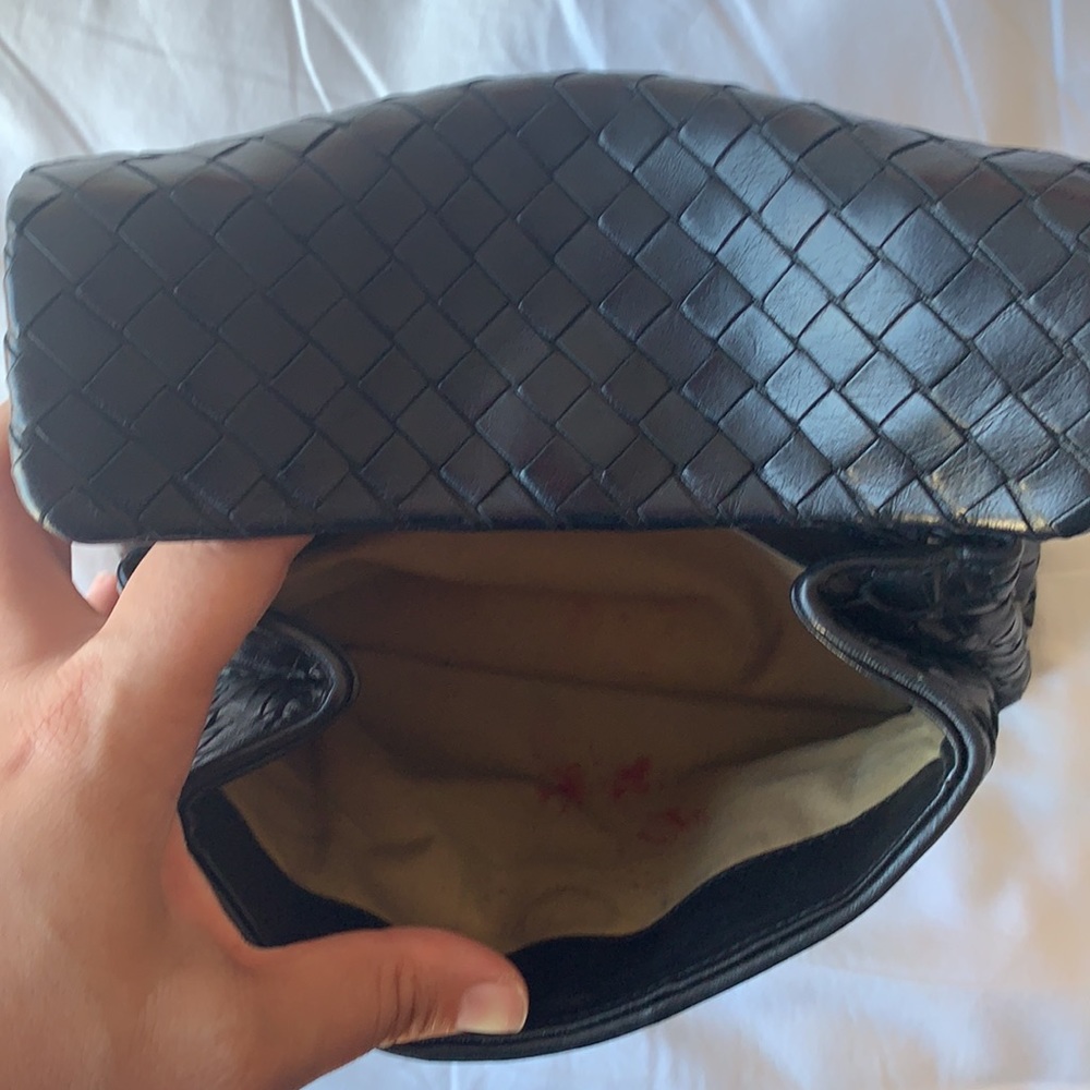 BOTTEGA VENETA Nappa Intrecciato Cosmetic Case Nero Black - Picture 14 of 16